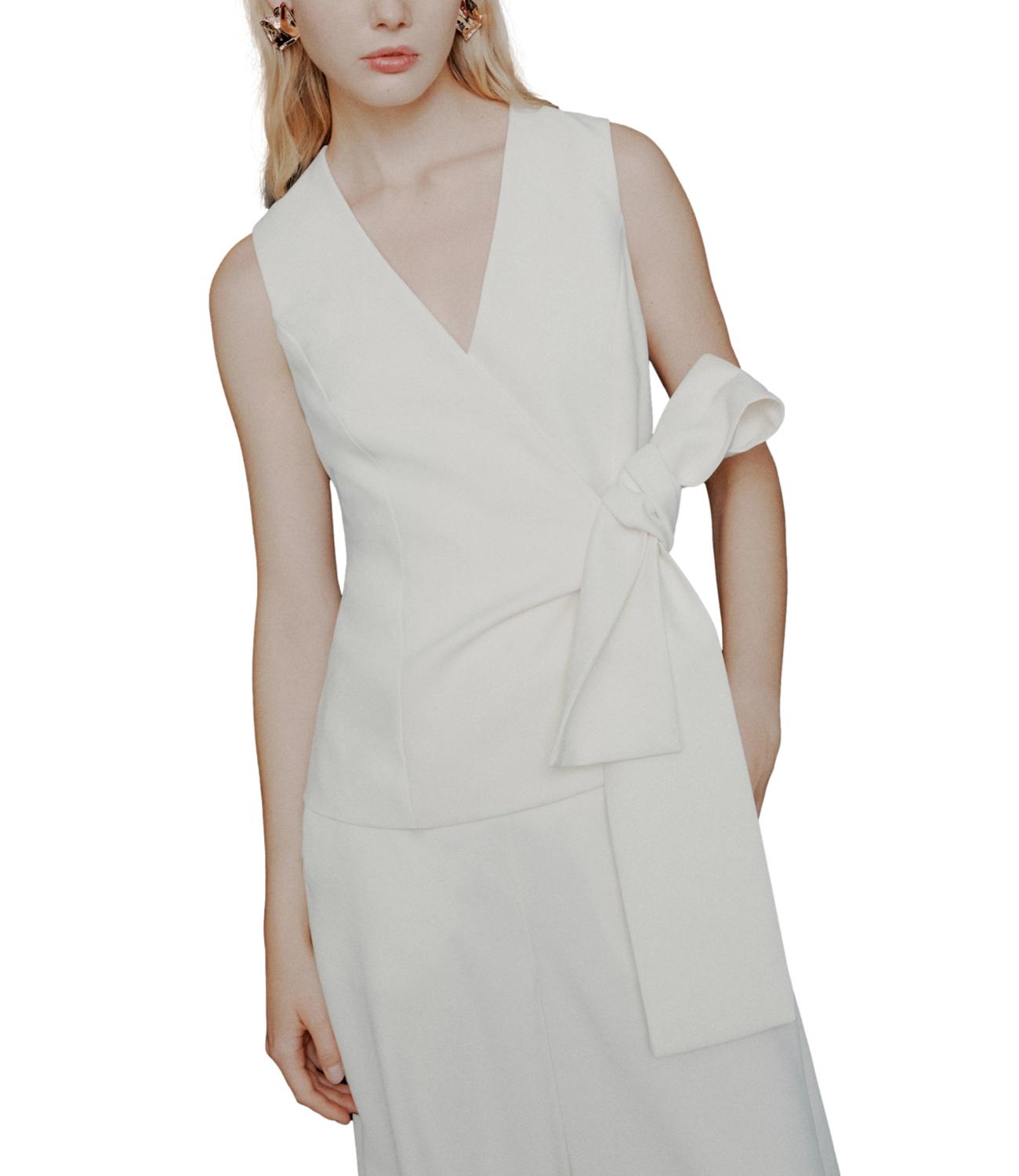 Marella Art.365 Top Bianco Lana da Donna