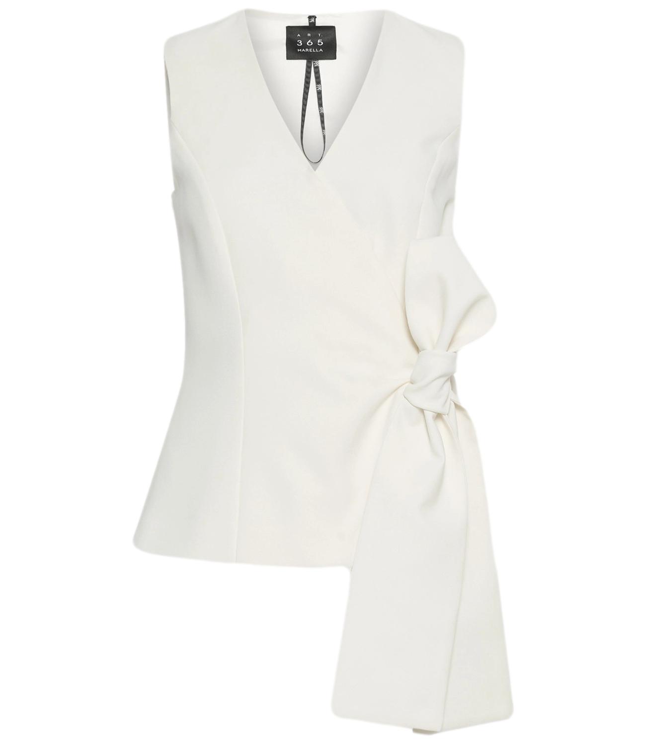 Marella Art.365 Top Bianco Lana da Donna