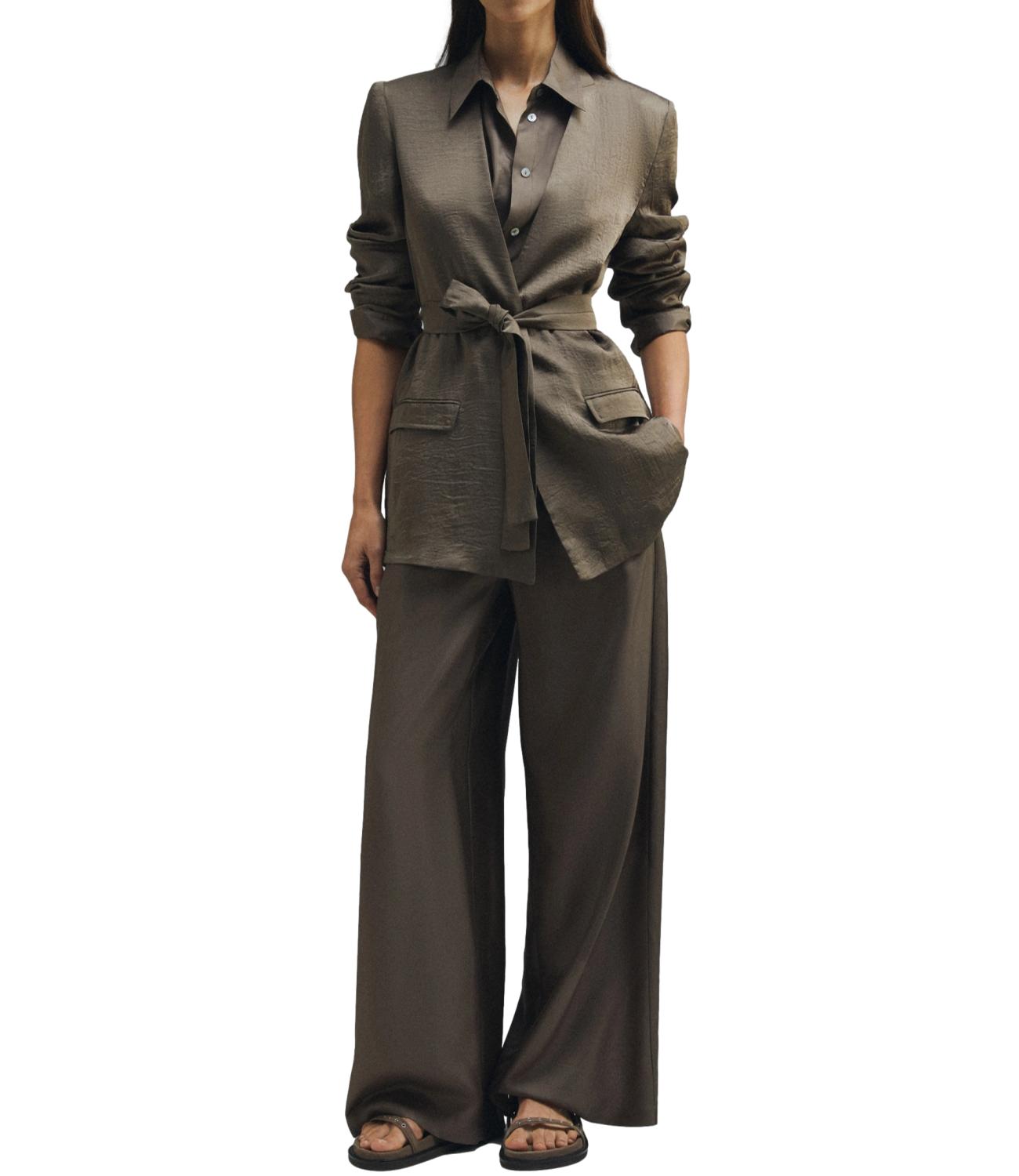 Marella Monochrome Giacca Mlmpanda Marrone Donna