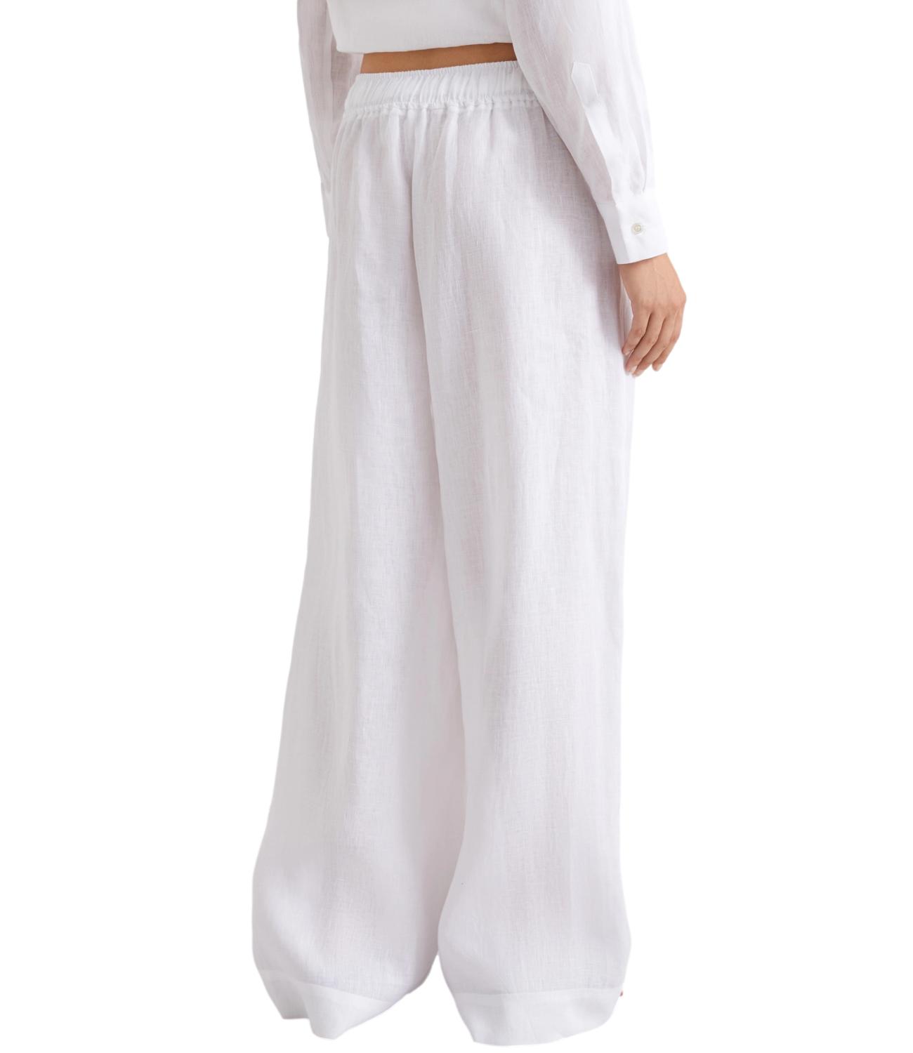 Marella Sport Pantalone Bianco Ottico da Donna