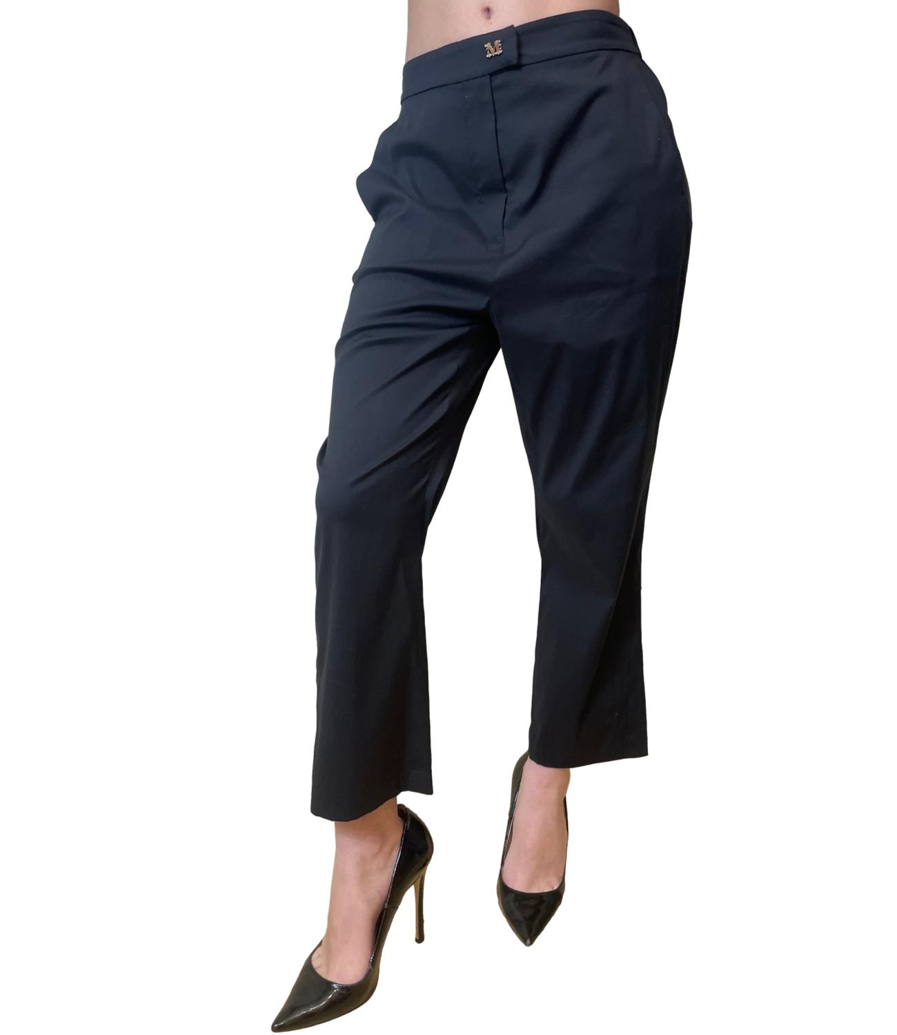 Max Mara Beachwear Pantalone Bchcurve Nero Donna