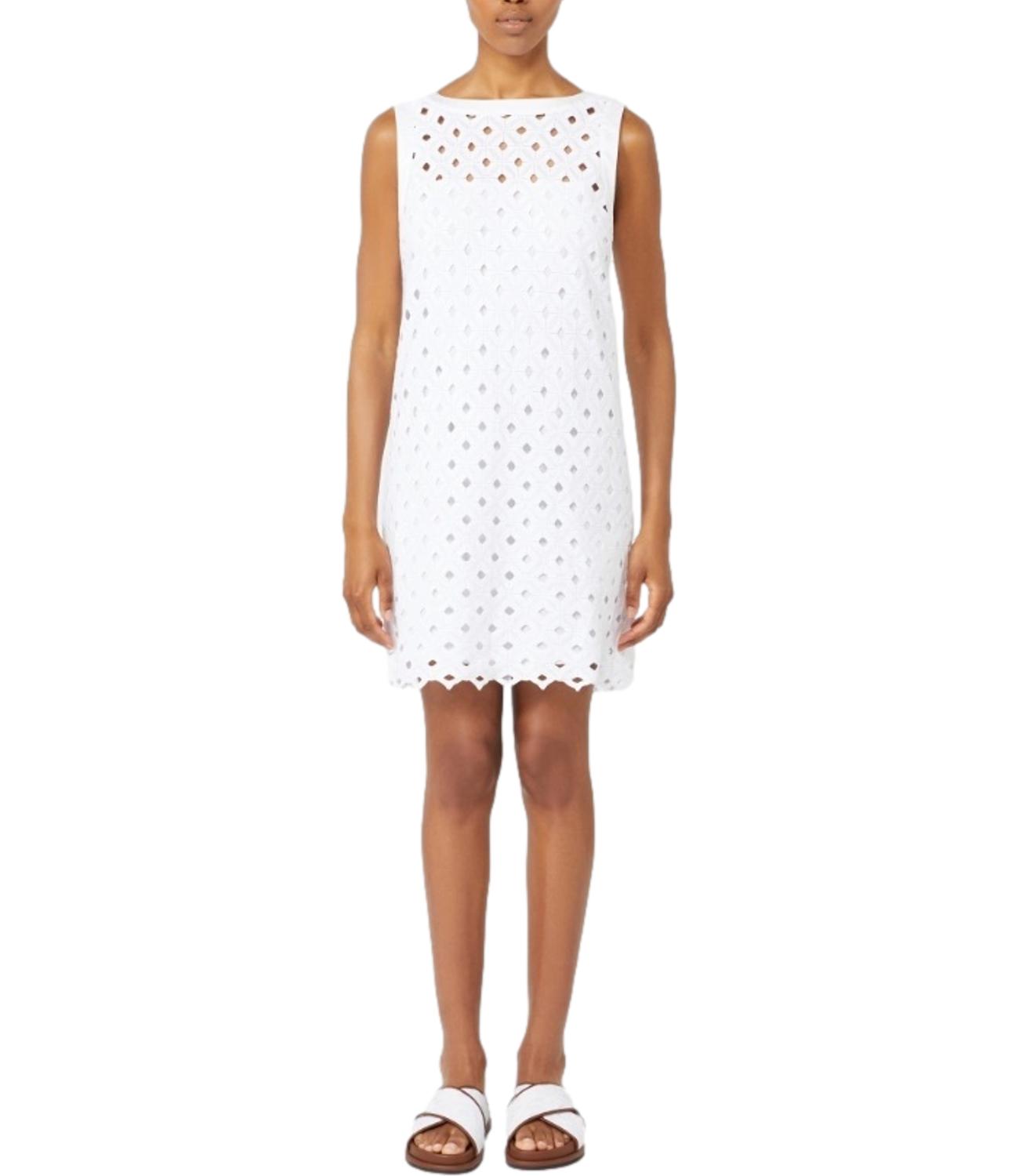 Max Mara Beachwear Abito Bianco Ottico da Donna