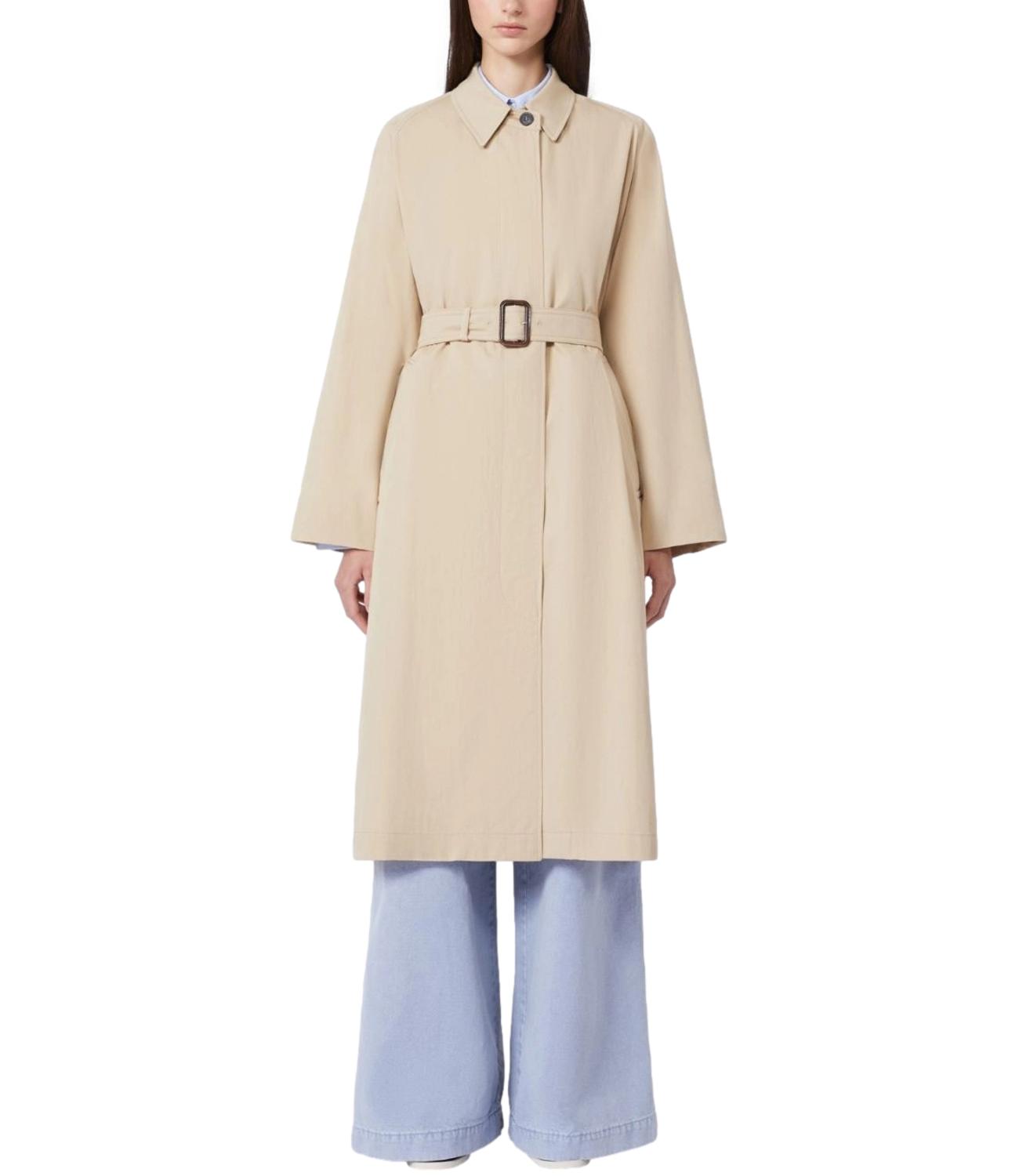 Max Mara Weekend Impermeabile/Trench Beige da Donna