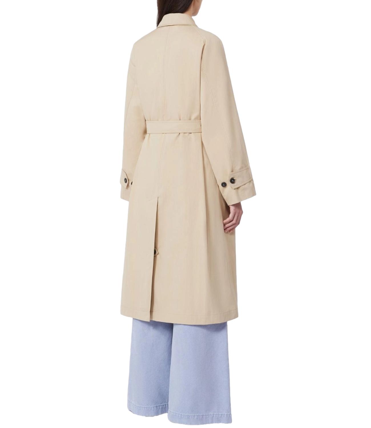 Max Mara Weekend Impermeabile/Trench Beige da Donna