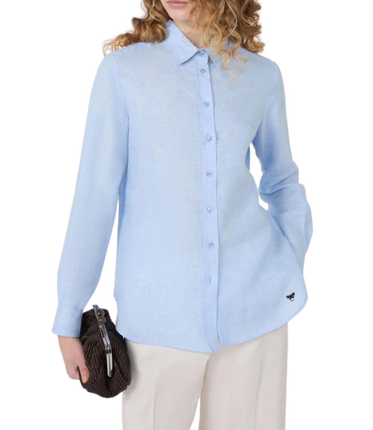 MAX MARA WEEKEND camicia Wkdwerner cielo donna