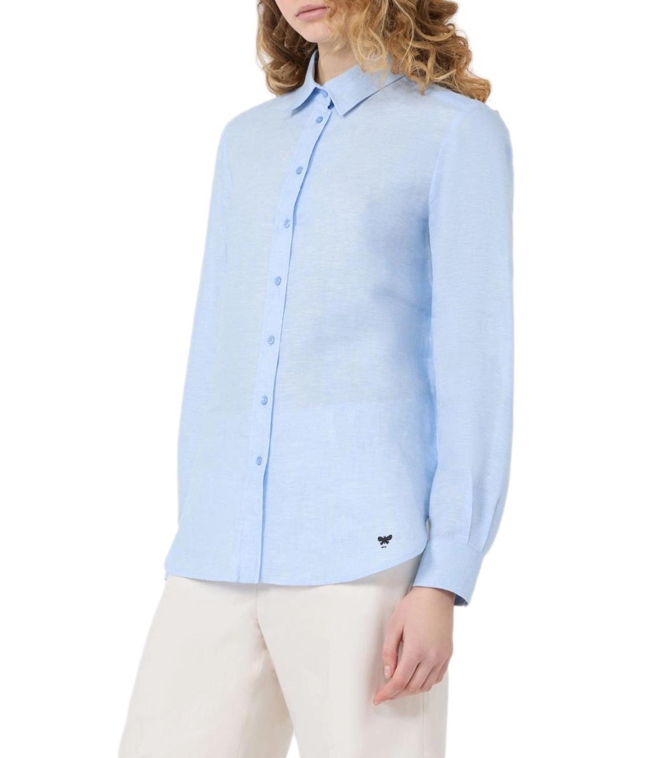 MAX MARA WEEKEND camicia Wkdwerner cielo donna