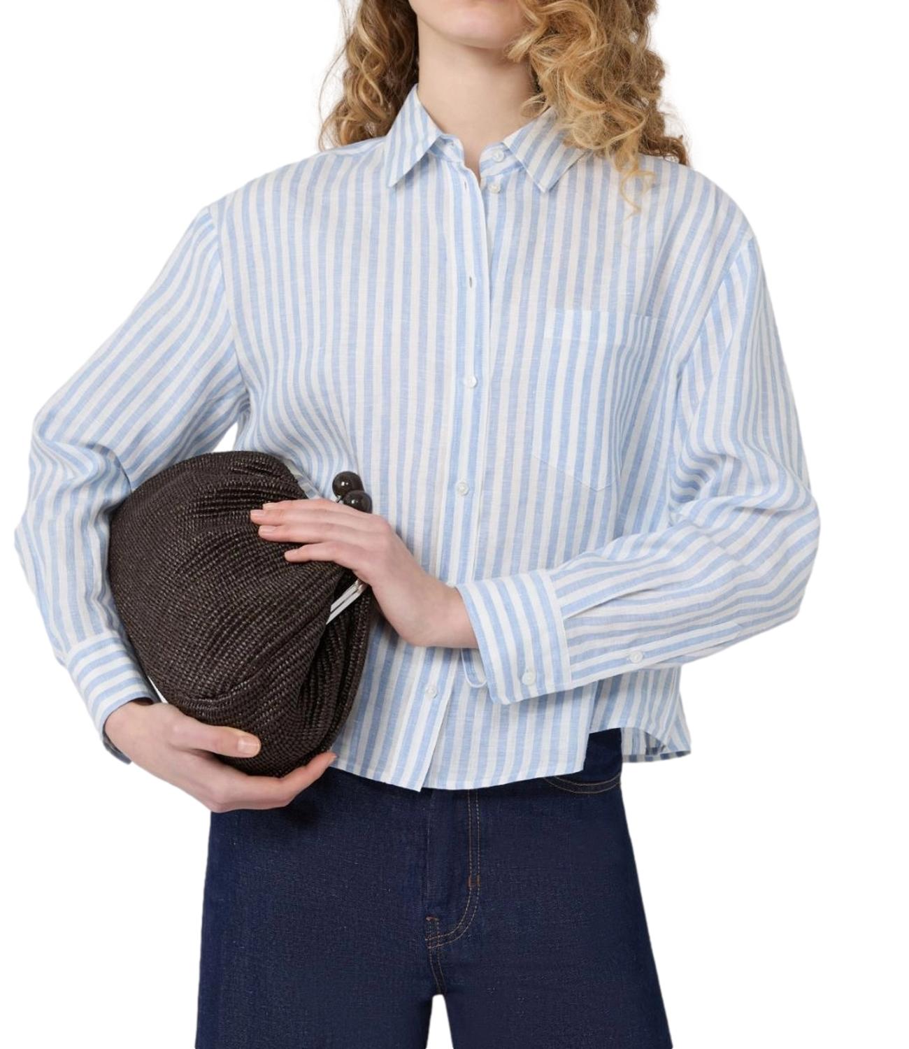 Max Mara Weekend Camicia Azzurro da Donna