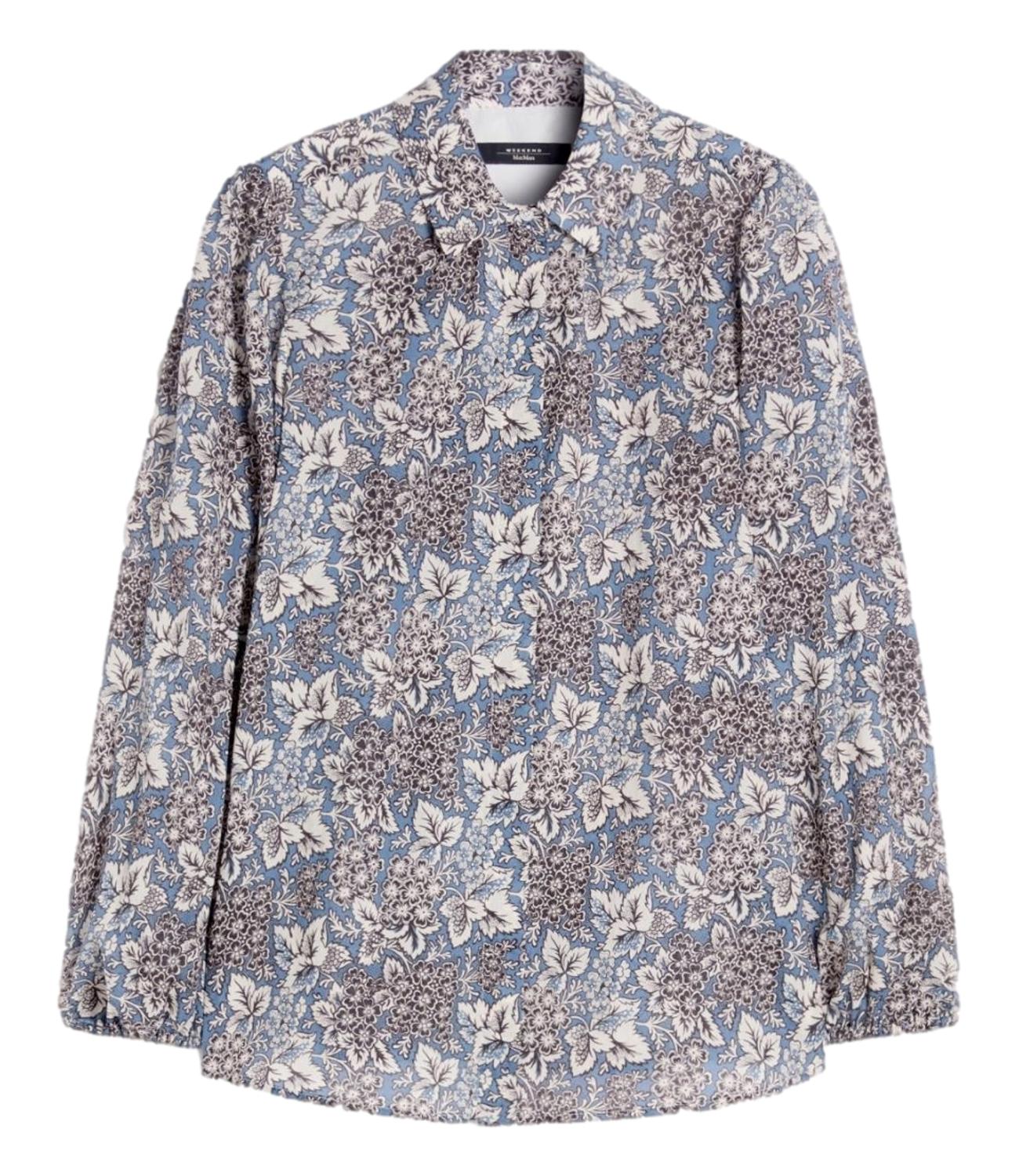 MAX MARA WEEKEND camicia Wkdperiodi blu donna