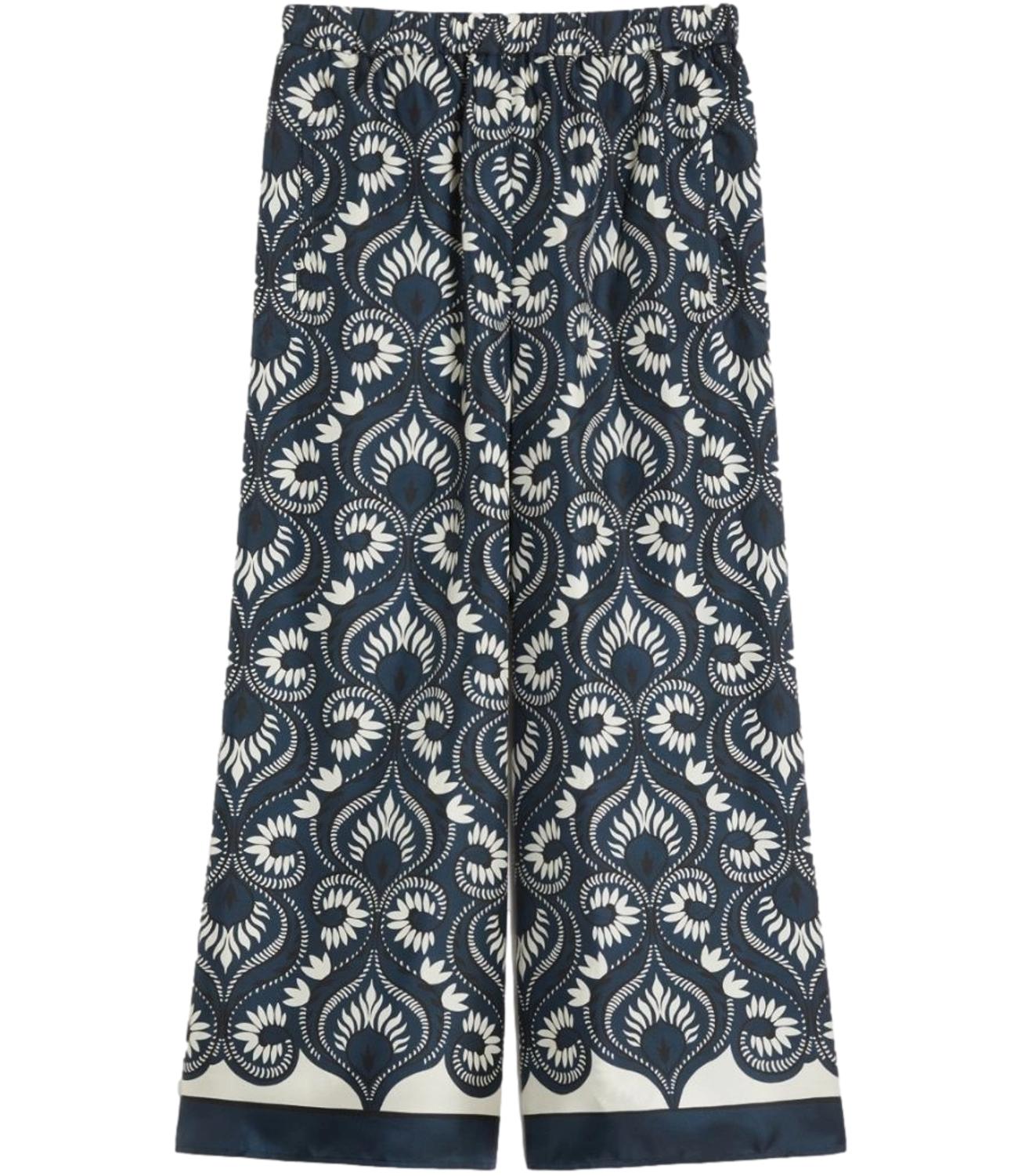 Max Mara Weekend Pantalone Wkdottico Blu Donna