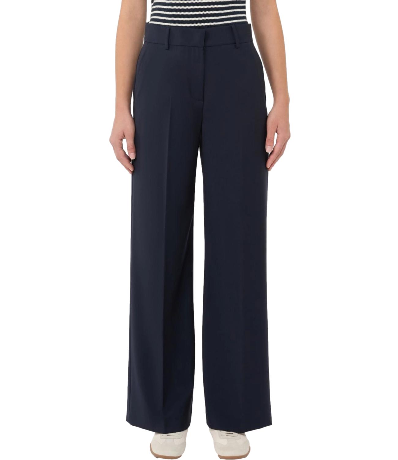 Max Mara Weekend Pantalone Wkdvisivo Blu Donna