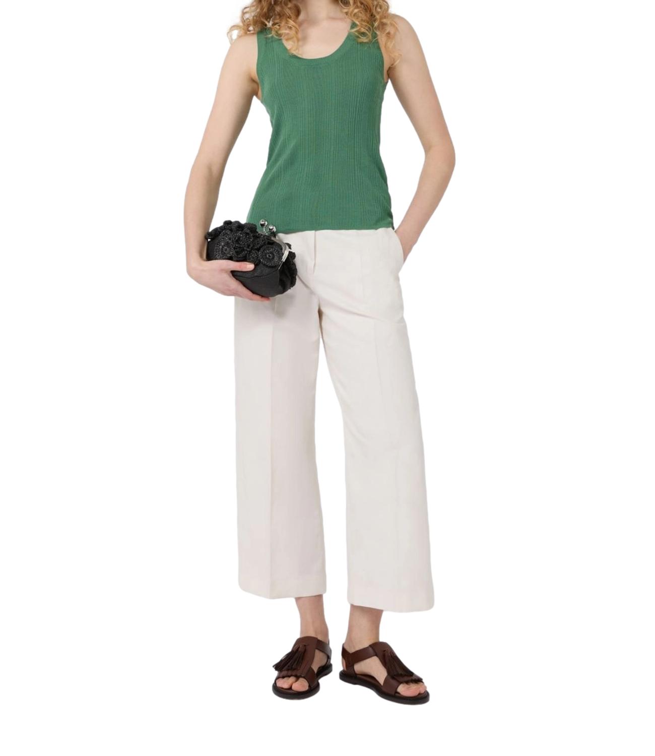 Max Mara Weekend Pantalone Ecru da Donna
