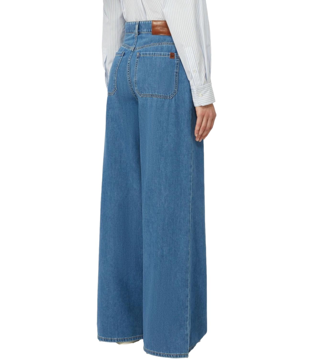 Max Mara Weekend Jeans Wkdvega Blu Donna