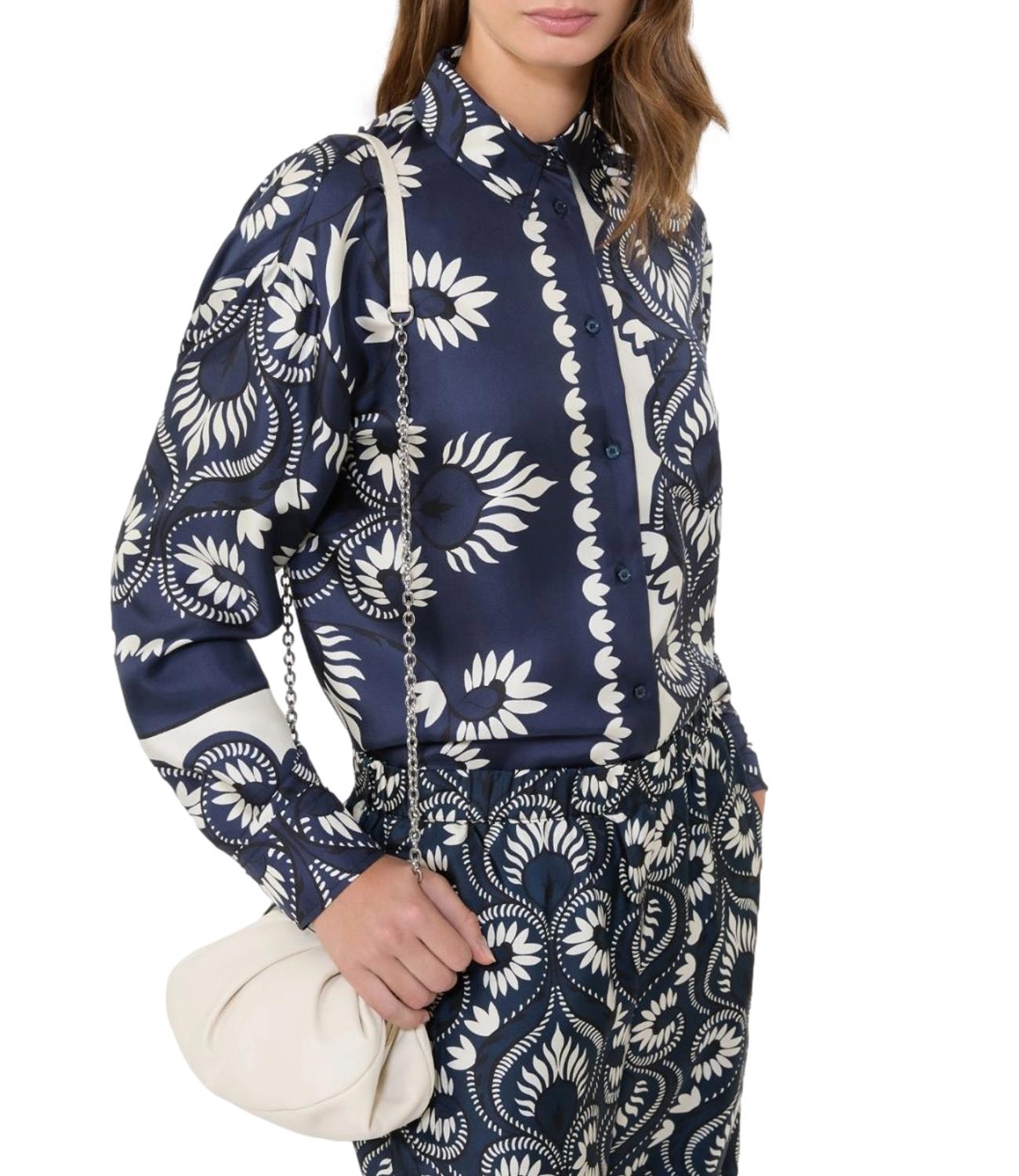 Max Mara Weekend Camicia Wkdlastra Blu Donna