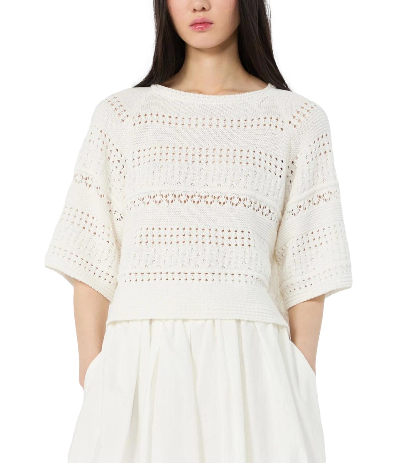 Max Mara Weekend Maglia Wkiorche Avorio Donna