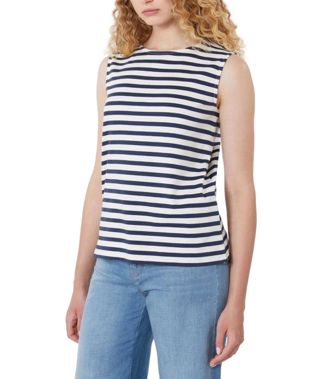 Max Mara Weekend Top Wkdmultih Blu Donna
