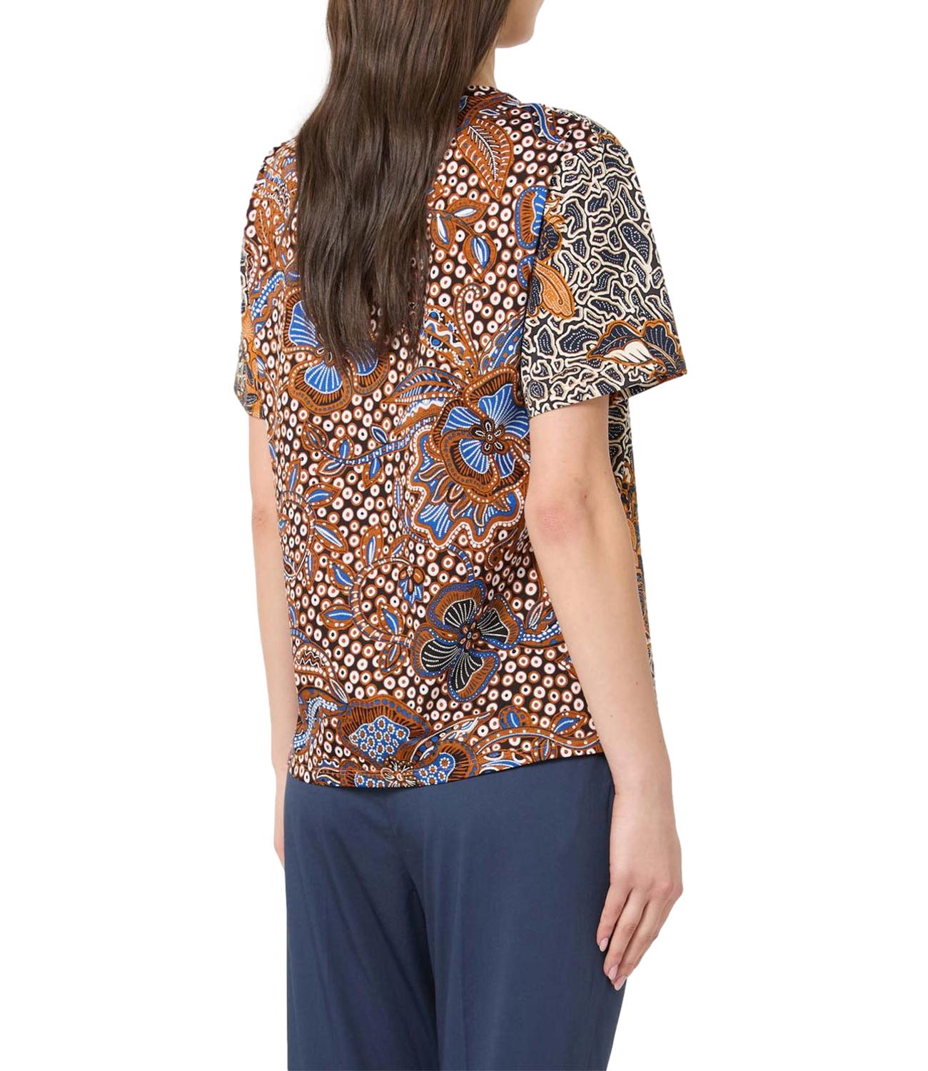 Max Mara Weekend T-Shirt Des.fiore Wax da Donna