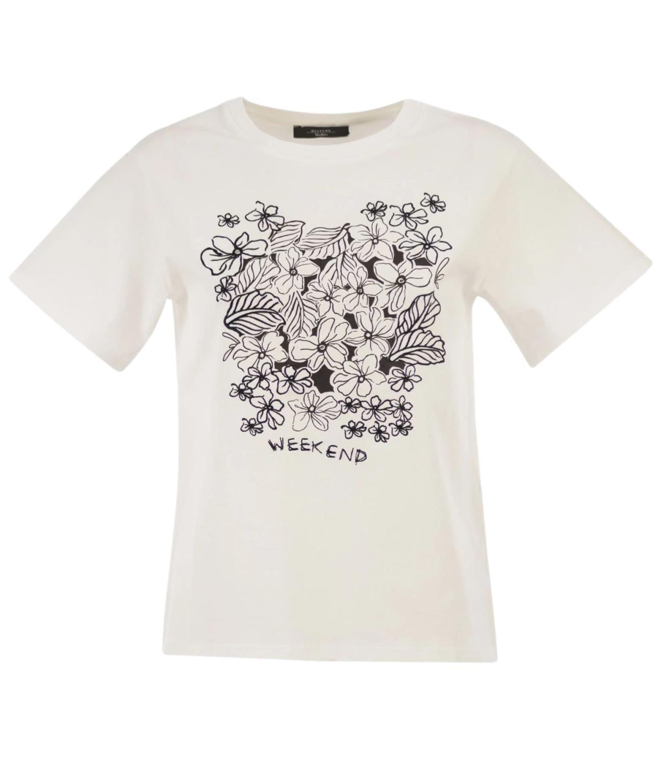 Max Mara Weekend T-Shirt Bianco da Donna