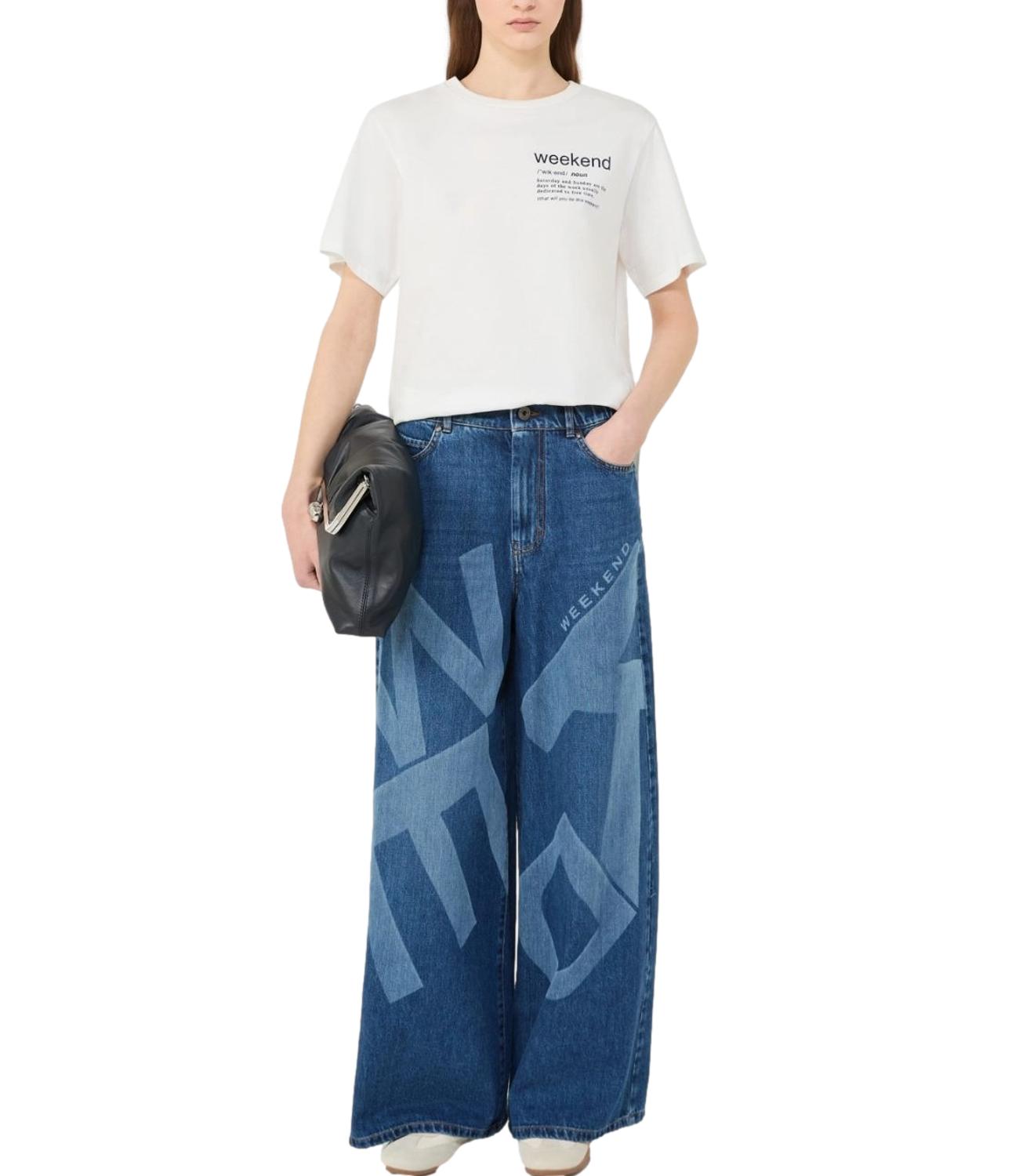 Max Mara Weekend T-Shirt Bianco da Donna