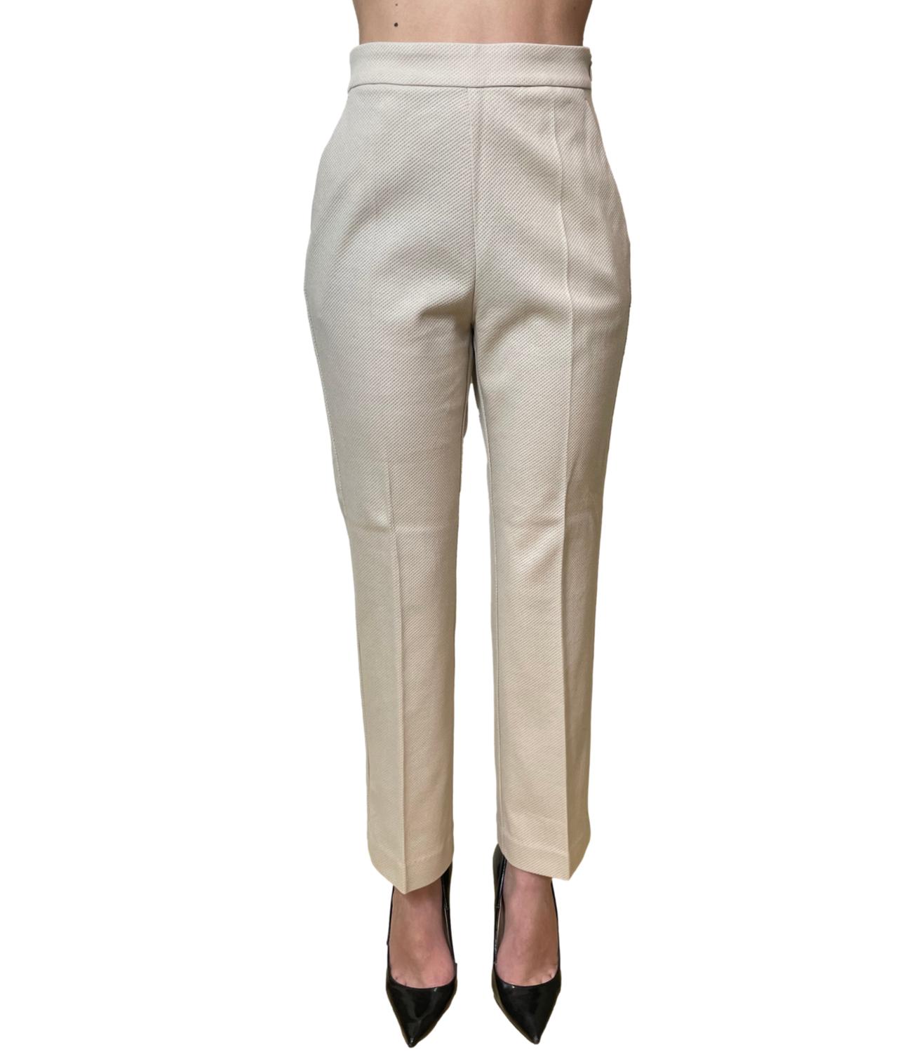 MM Pantalone Mmlcaliffo Avorio Donna