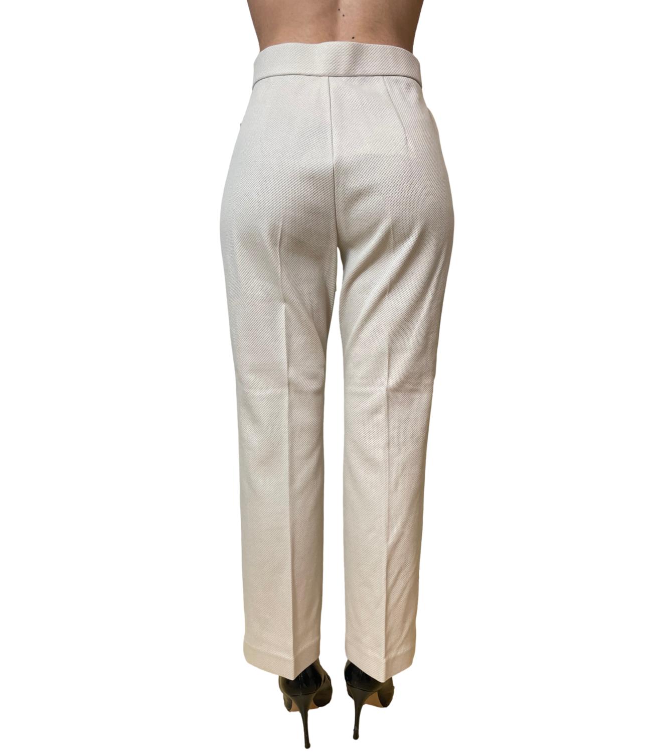 MM Pantalone Mmlcaliffo Avorio Donna