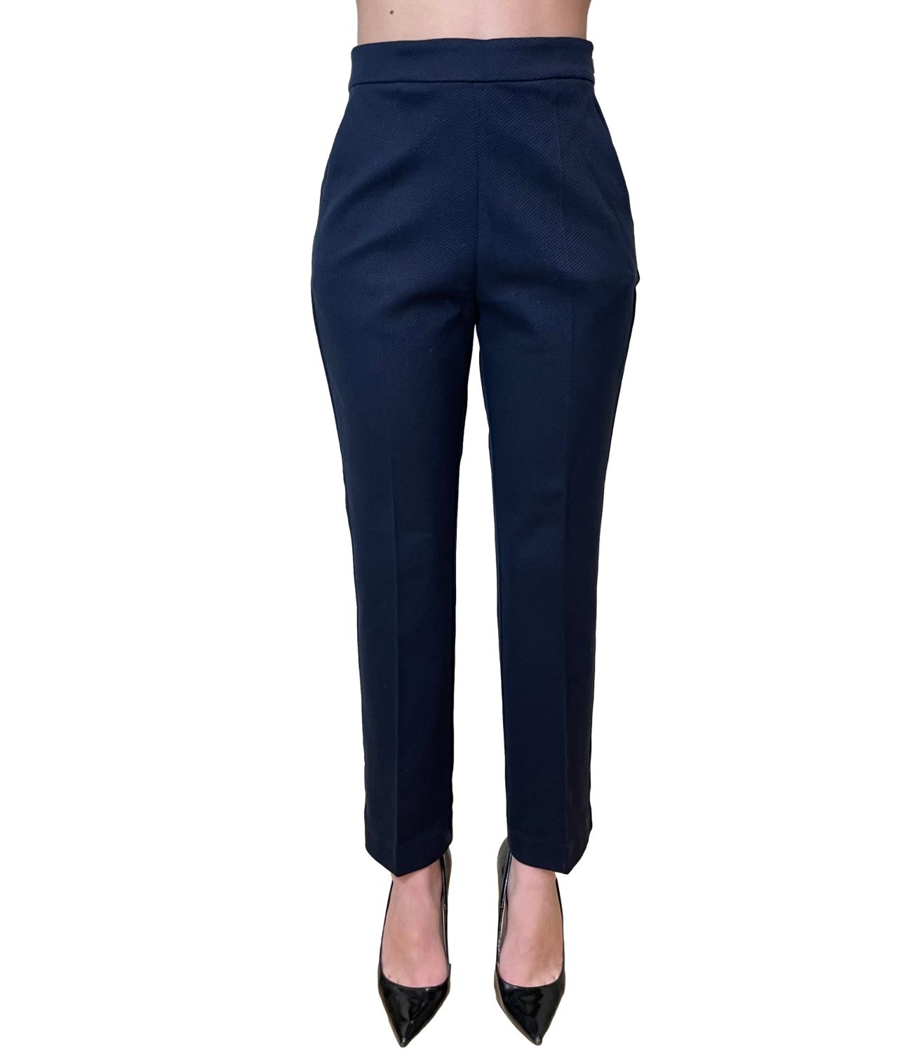 MM Pantalone Mmlcaliffo Blu Marino Donna