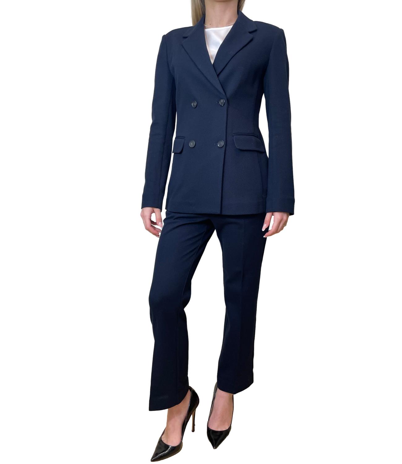 MM Pantalone Mmlcaliffo Blu Marino Donna