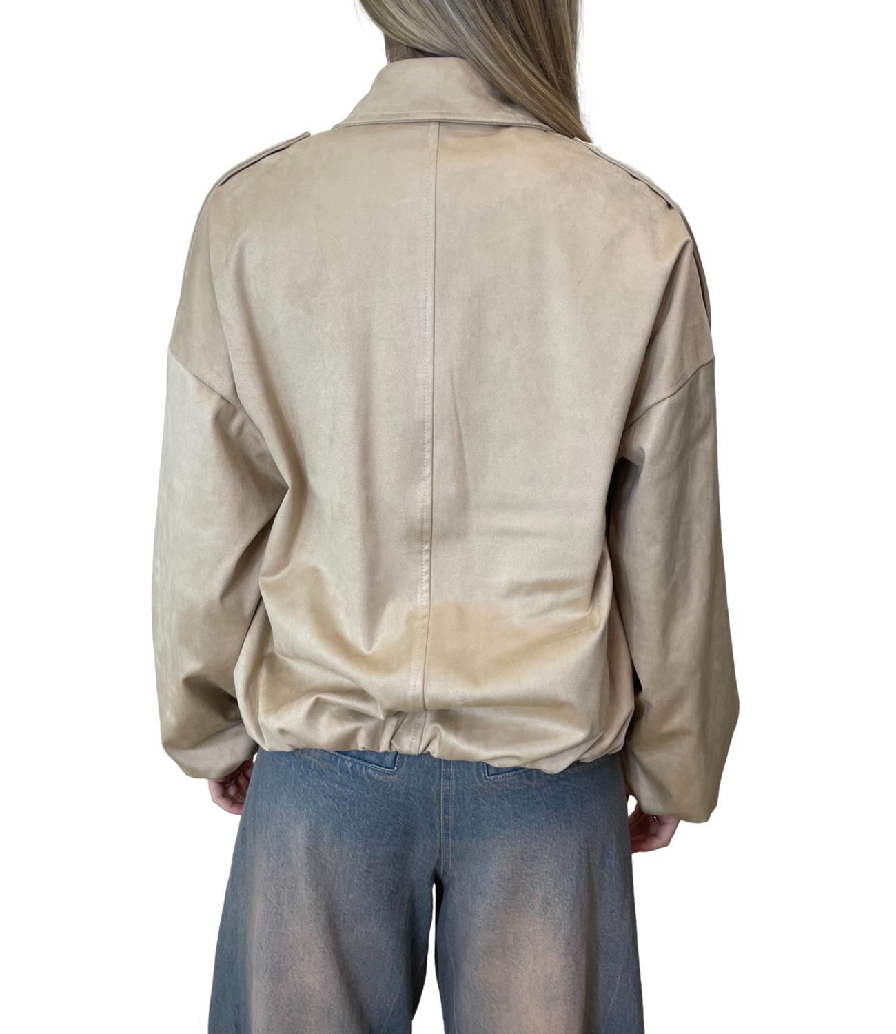 Motel Giubbino Beige Donna