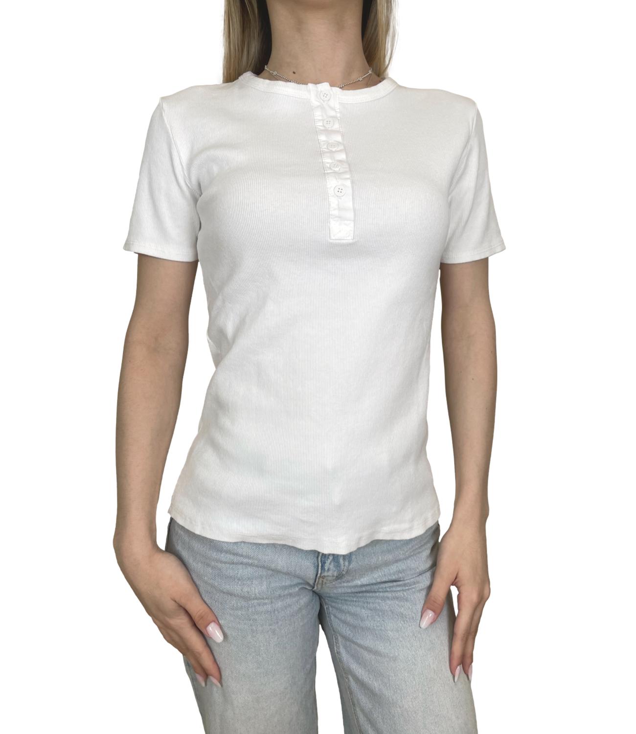 Motel Top Bianco Ottico da Donna
