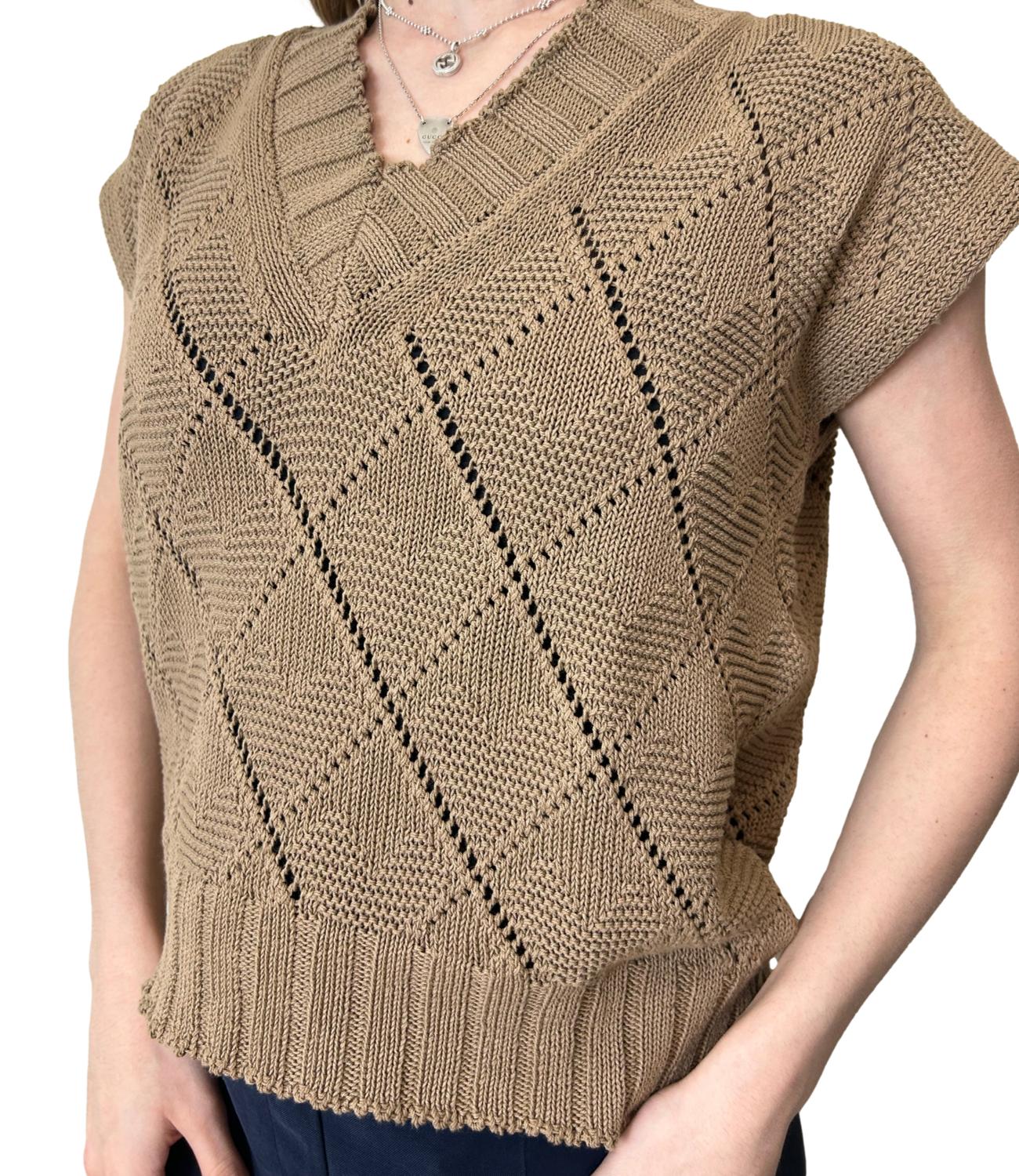 Motel Gilet Tortora Donna