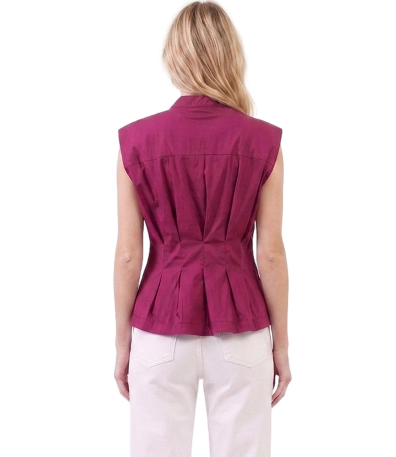 Motel Camicia Magenta da Donna