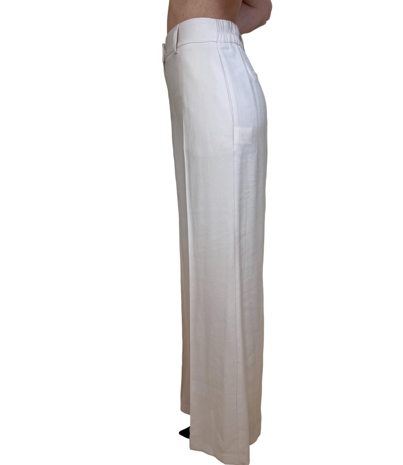 Motel Pantalone Avorio Donna