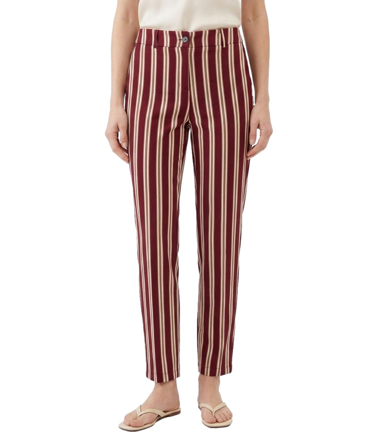 Motel Pantalone Bordeaux da Donna