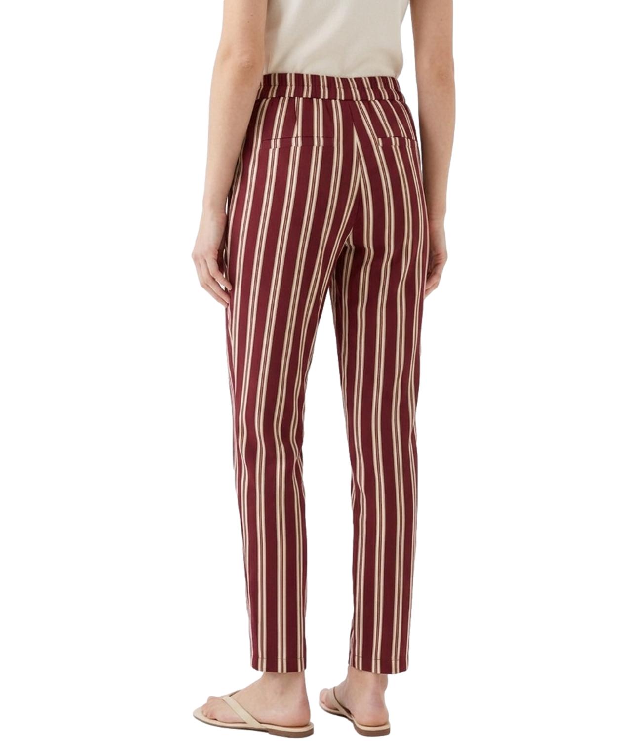 Motel Pantalone Bordeaux da Donna