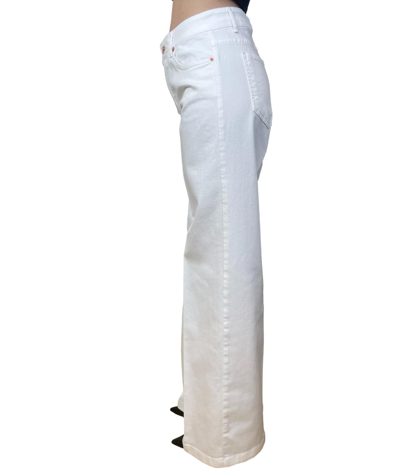Motel Pantalone Panna da Donna