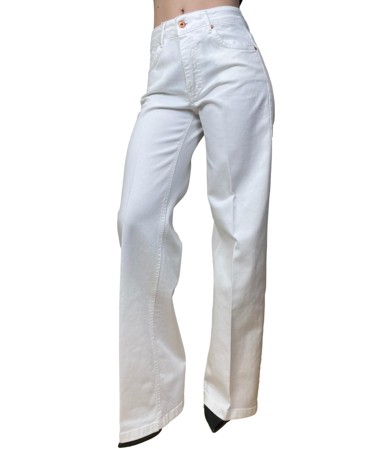 Motel Pantalone Panna da Donna