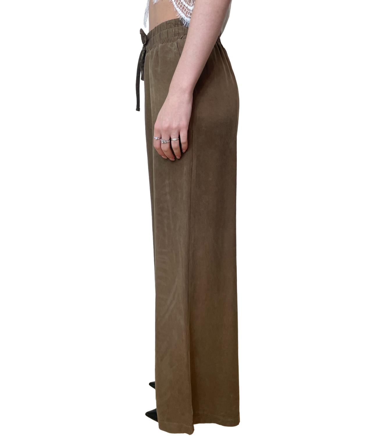 Motel Pantalone Marrone da Donna