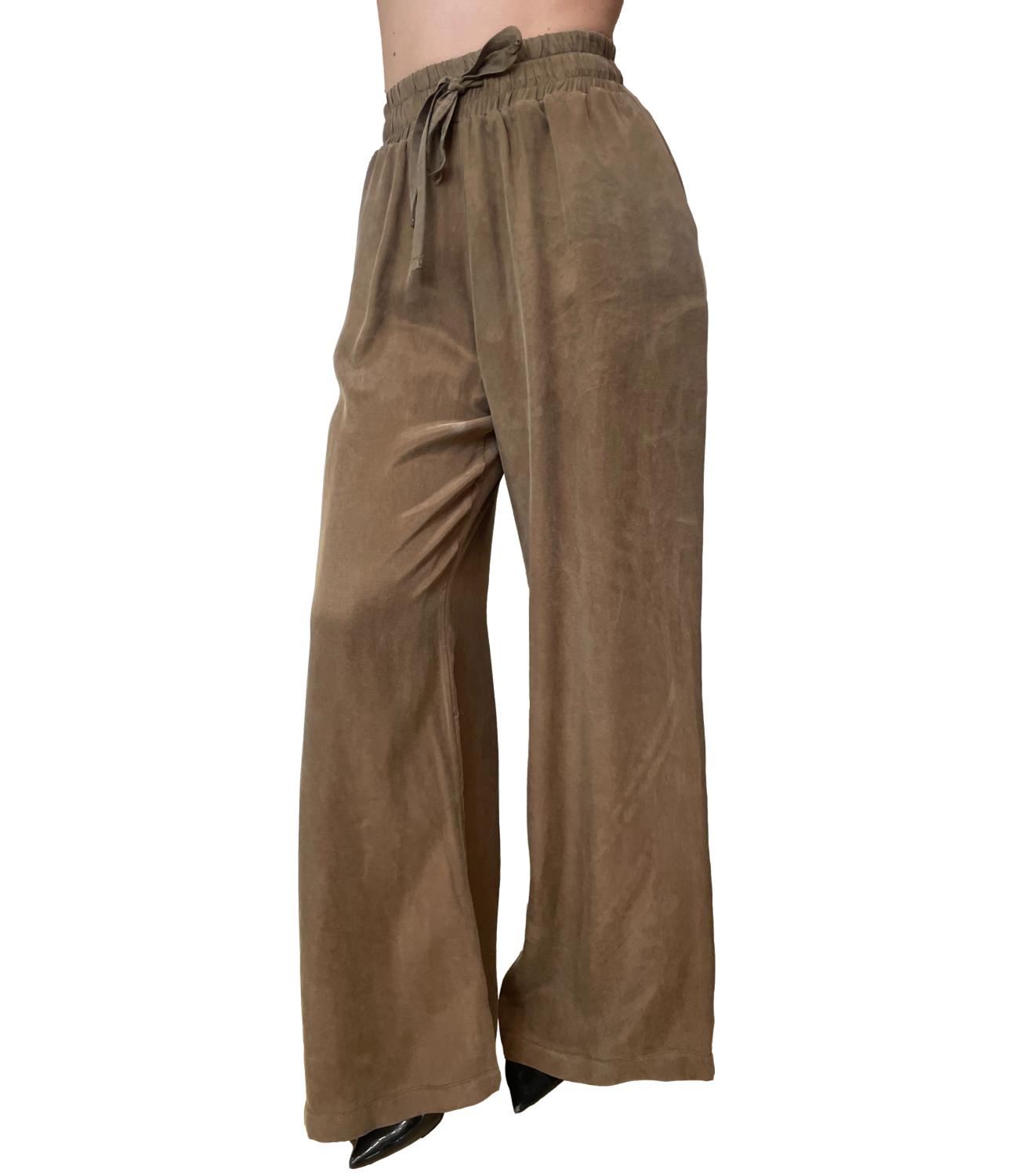 Motel Pantalone Marrone da Donna