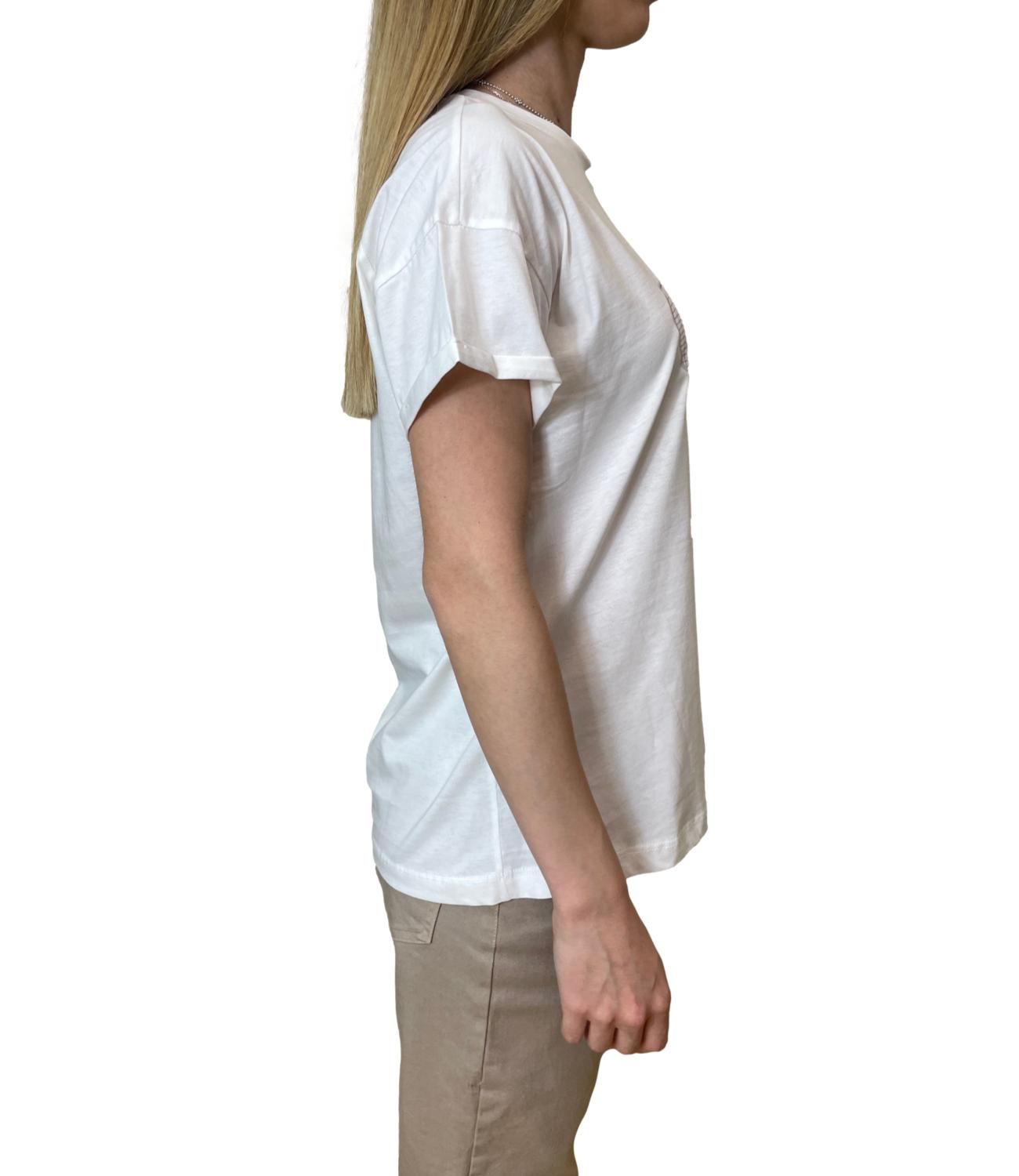 Motel T-shirt Bianco Donna