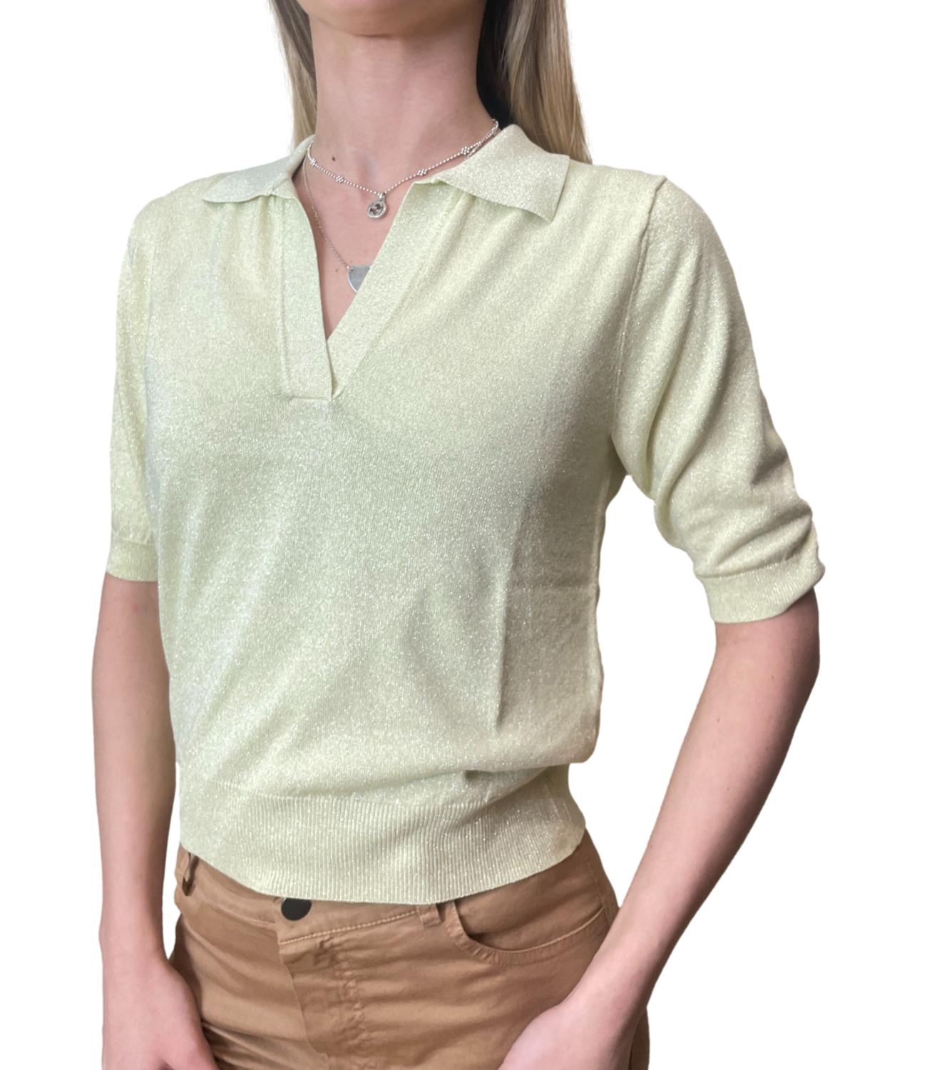 Motel Maglia Giallino da Donna