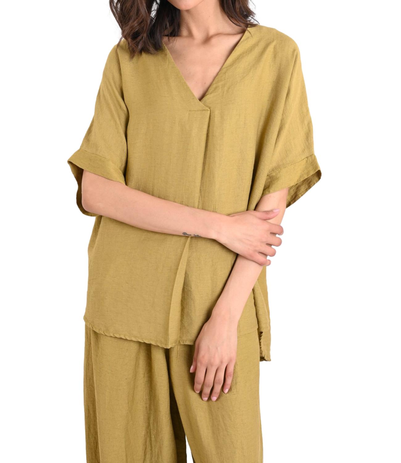 Myastreet Blusa Senape da Donna