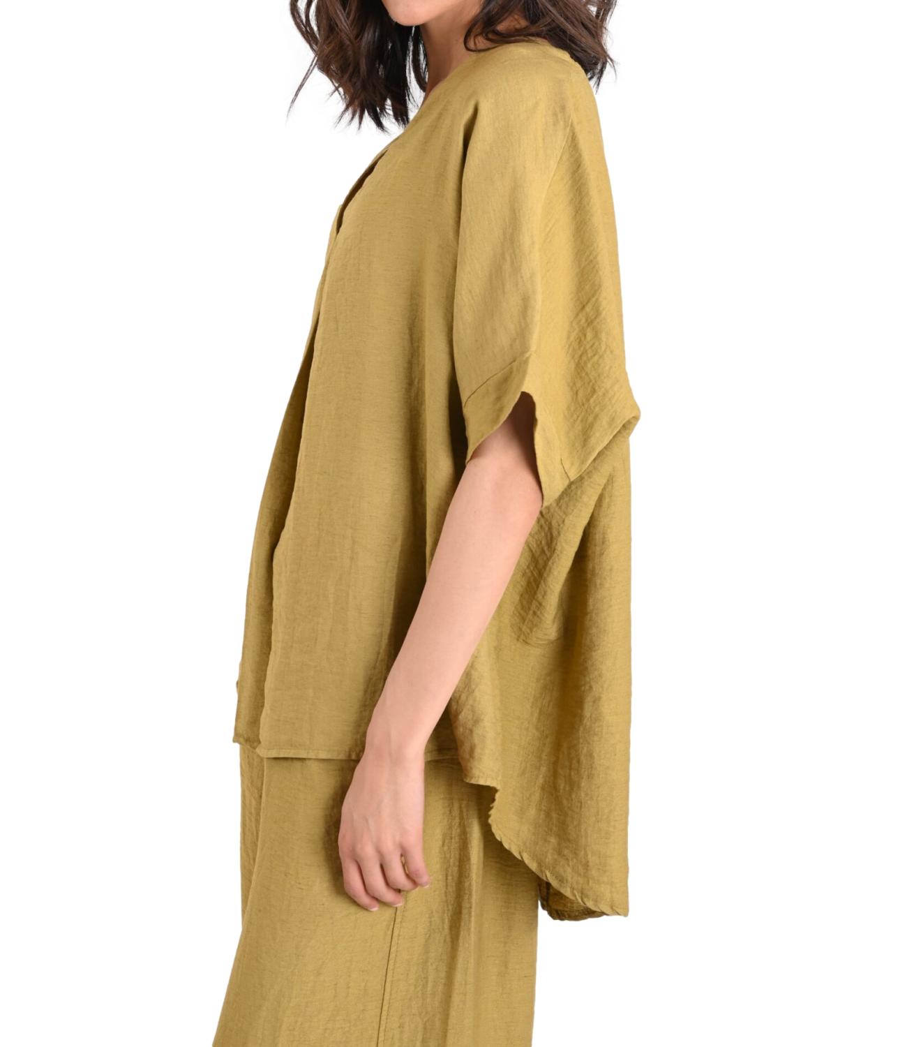 Myastreet Blusa Senape da Donna