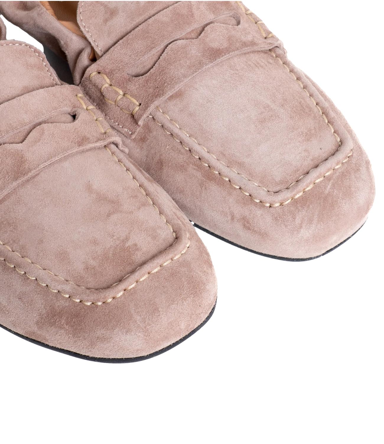 Ovyè Mocassino Rosa Antico Donna