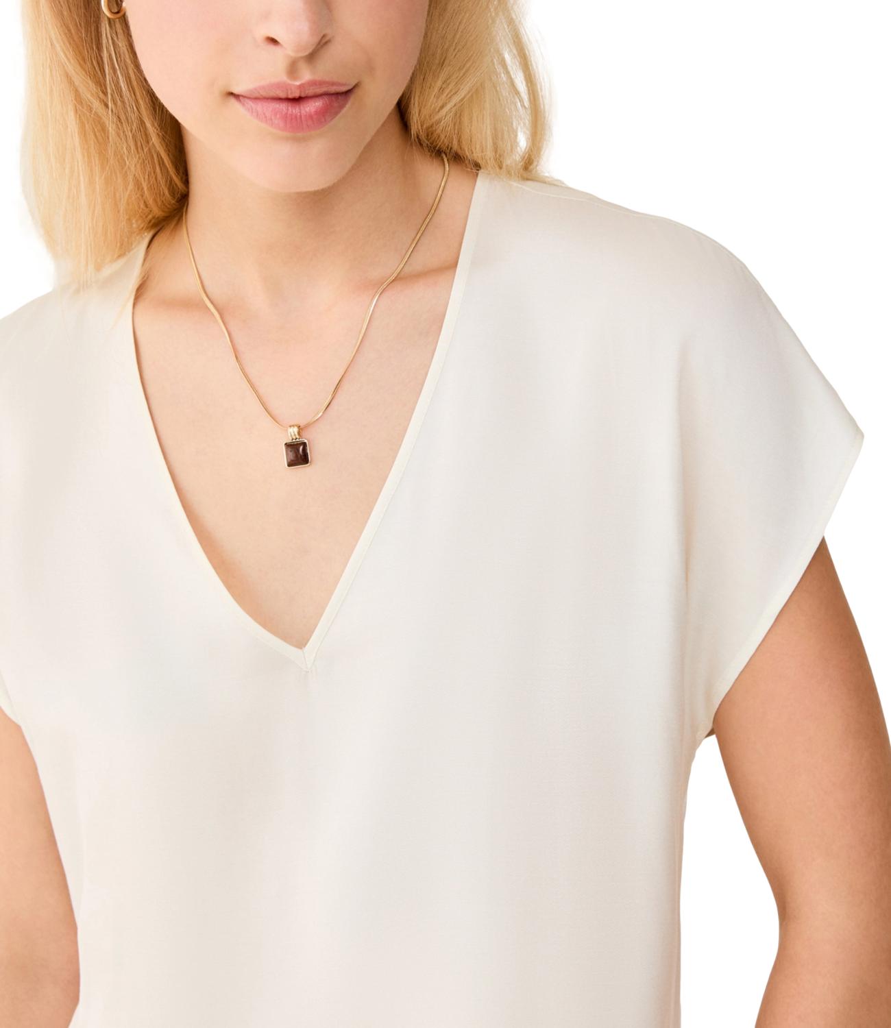 PENNY BLACK top PBBCHIFFON avorio donna