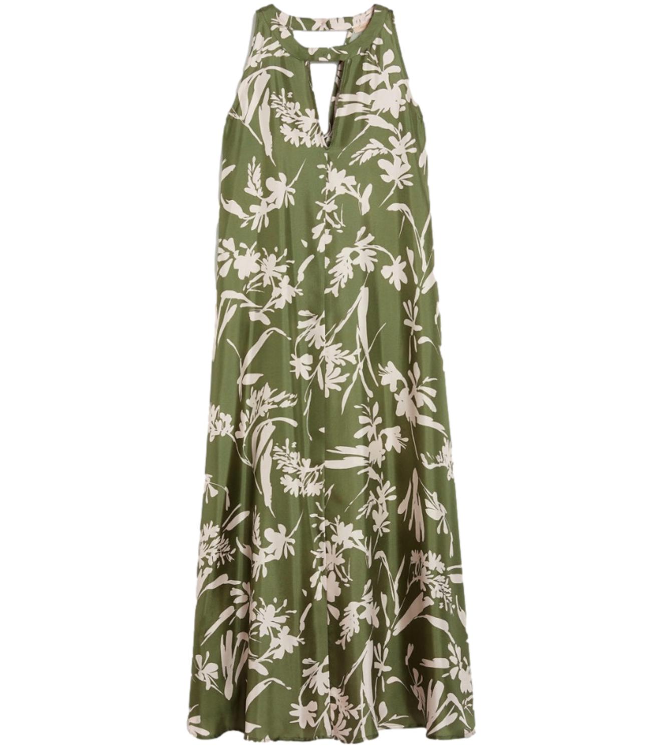 Penny Black Abito Floreale Verde da Donna