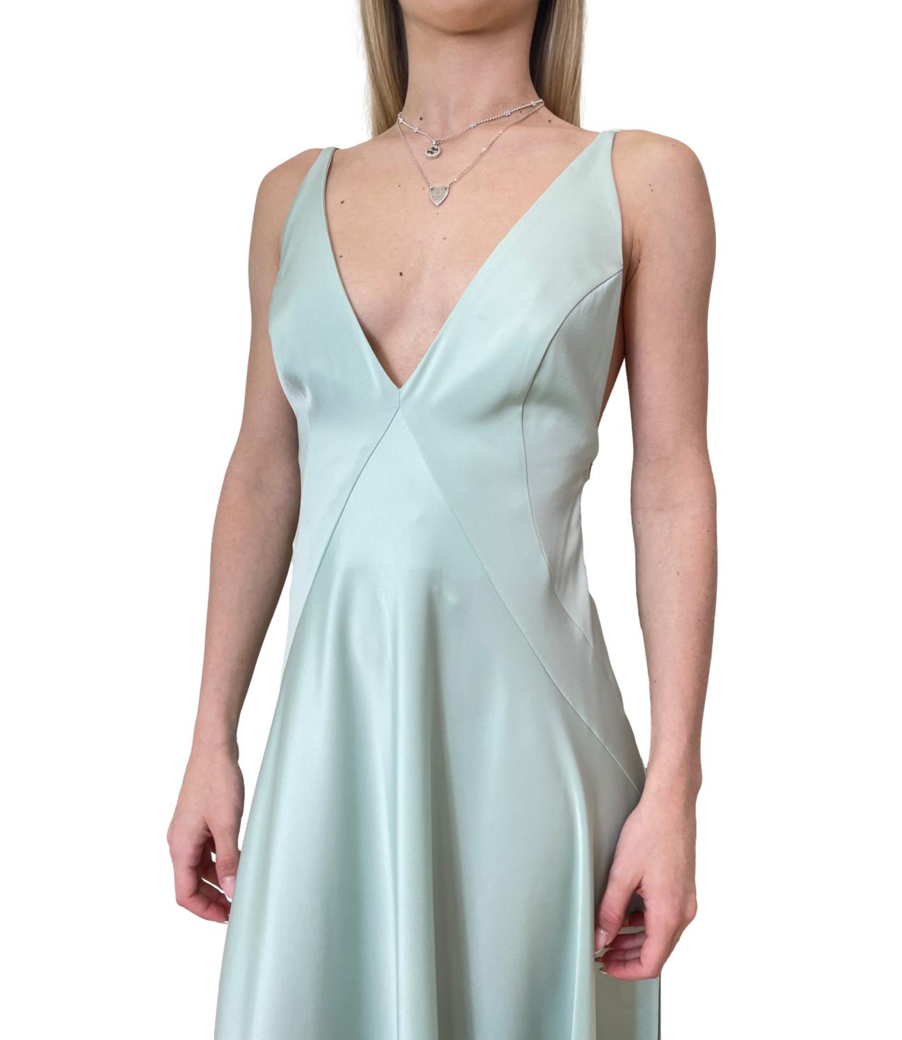 Silence Limited Abito Tropical Green da Donna