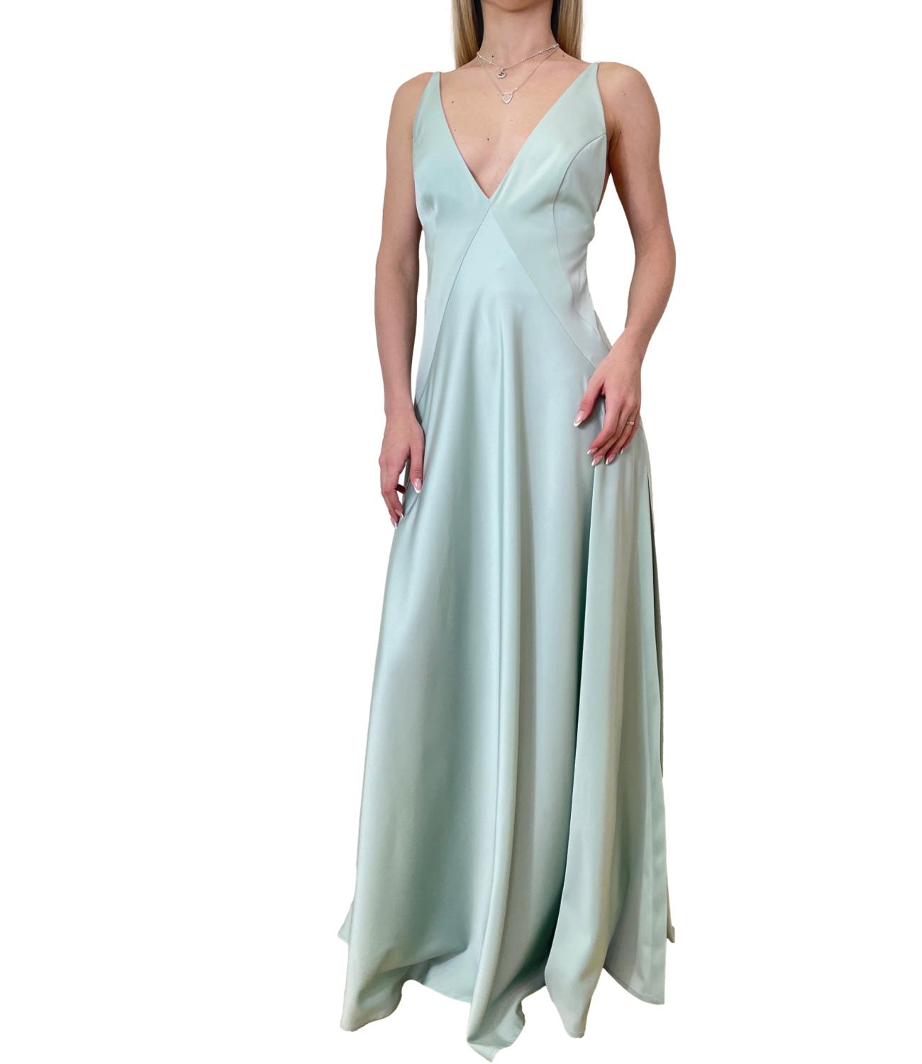 Silence Limited Abito Tropical Green da Donna