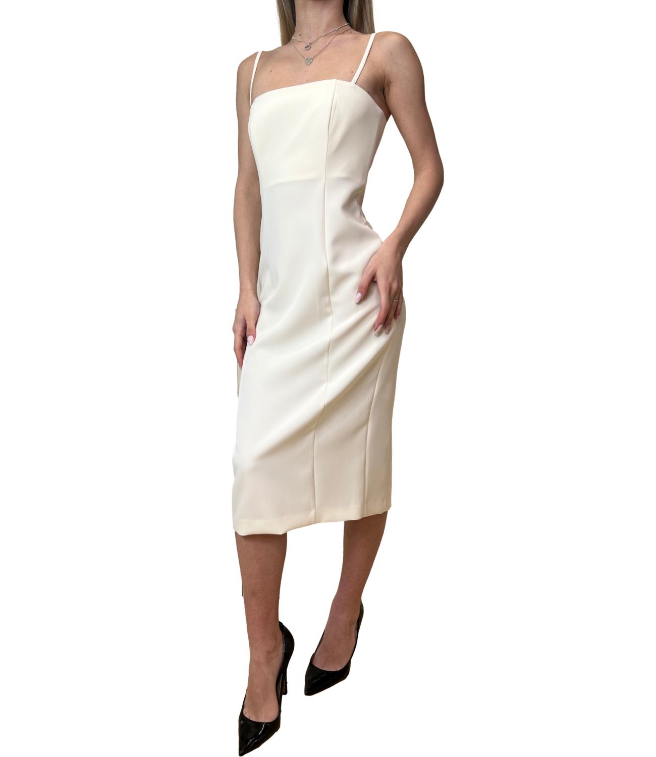 Silence Limited Abito TRACE DRESS New Milk Donna