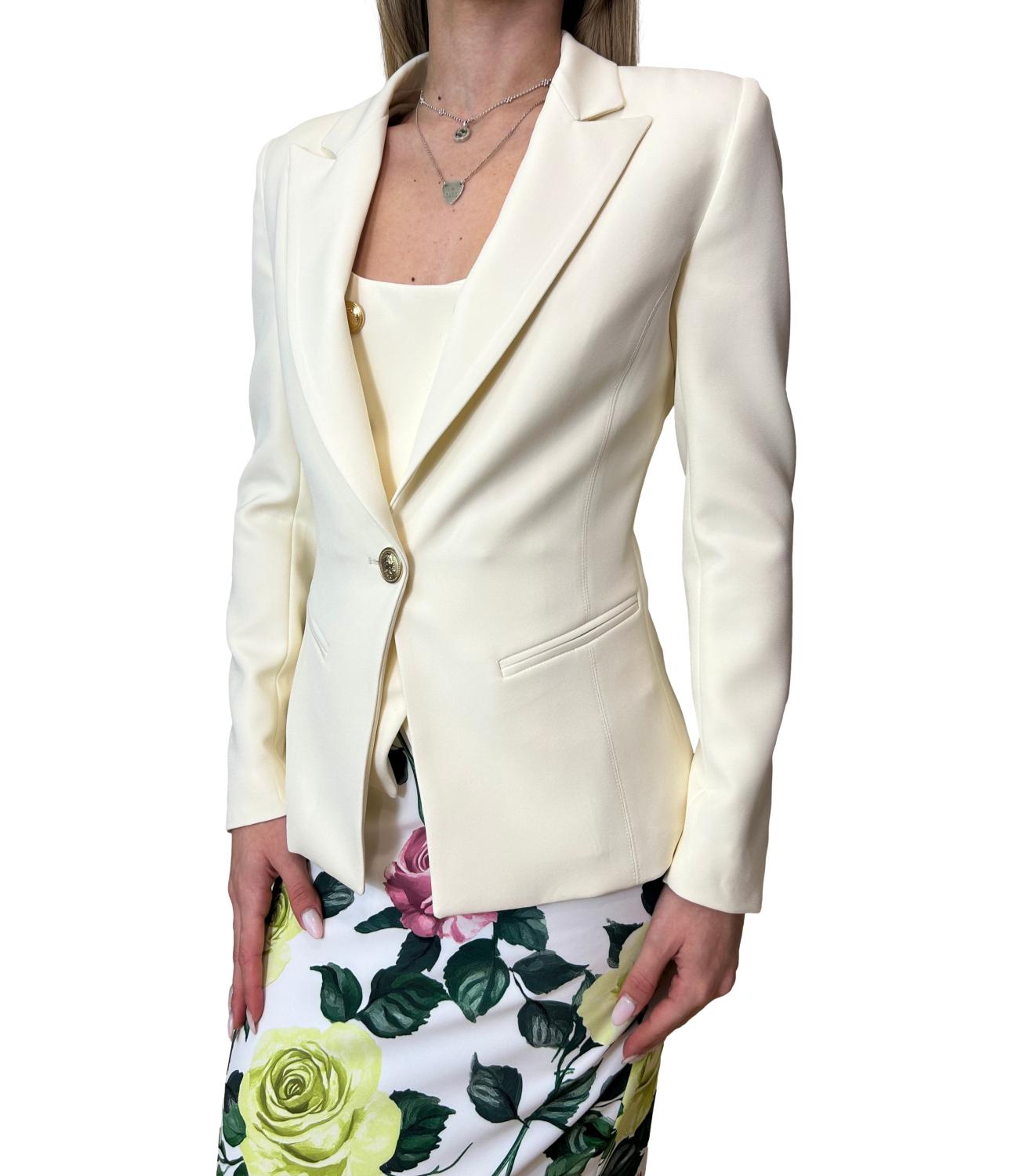 Silence Limited Giacca NECTAR BLAZER New Milk Donna