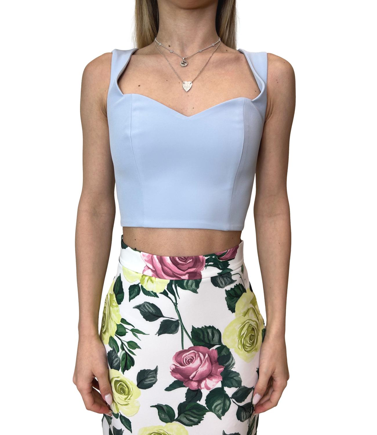 Silence Limited Top STRAPS KEY Sky Donna