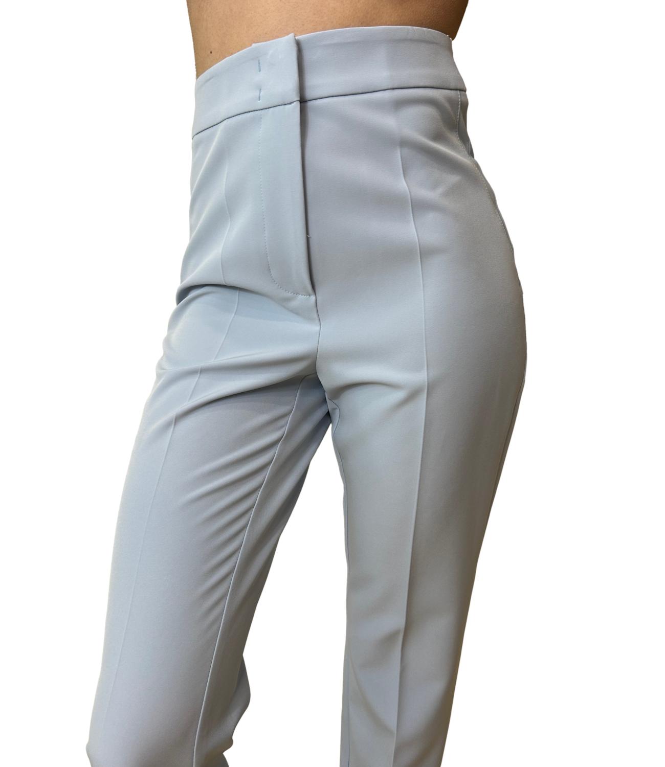 Silence Limited Pantalone SLIM KEY PANTS Sky Donna